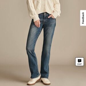 Lucky Brand Mid Rise Sweet Boot Jeans